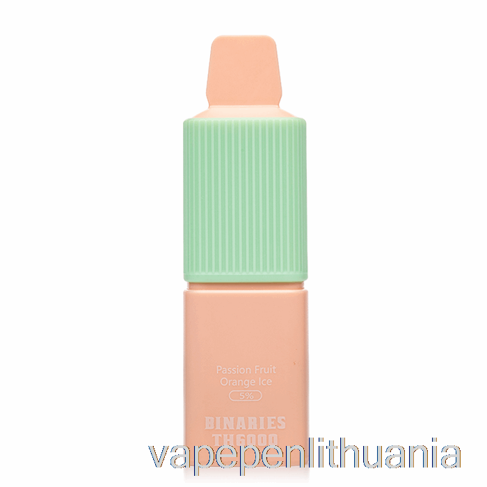 Horizon Binaries Th6000 Vienkartinis Pasiflorų Vaisių Apelsinų Ledo Vape Skystis